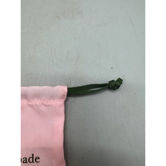 Kate Spade New York Pink Drawstring mini Pouch bag 3.5x4.5" READ - Picture 2 of 6
